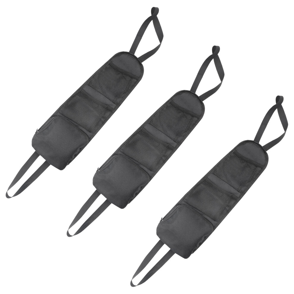 Automotive Storage Pouches Seat Back Organizer Kit 3Pcs 962125054361