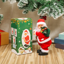 Père Noël dansant avec musique - Jouet électrique animé pour enfants, cadeau de Noël amusant pour les décorations de Noël