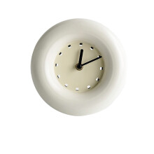 Modern minimalist small round wall clock with desktop decoration silent