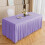 Disposable Plastic Tablecloth Rectangle White 120x80in 1