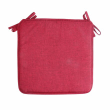 2PCS Waterproof Outdoor Chair Cushions with Ties, Memory Foam, Square Corner, Compatible with Patio Dining Chairs