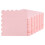 Pink scalloped paper napkins for table setting 100 pcs 1