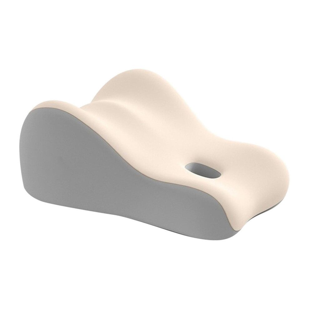 Ergonomic positioning pillow for back neck and posture
