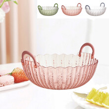 Fashionable High Fruit Tray – Multi-color, Large Capacity Serving Dish for Parties & Living Room Use | Compatible with Snack Aestivo