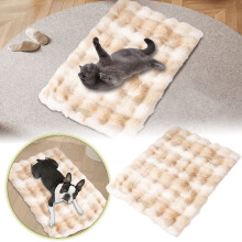 Soft Reversible Bed Mat For Cats And Small Warm Cozy Comfort Cushion Indoor Outdoor Use Machine Washable Blanket Pad Practical