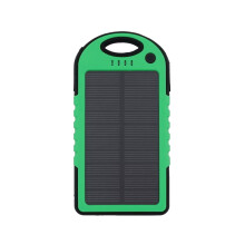 "Ultimate Outdoor Companion: 5000mAh Solar Power Bank Charge Your Cell Phone Anywhere!"