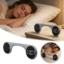 Under Pillow Speaker BT for Sleeping, Bone Conduction Stereo, Portable White Noise Machine, for Improved Sleep. (Grey)
