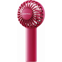 Mini portable fan, powerful handheld fan, rechargeable, 3-speed personal small hand fan
