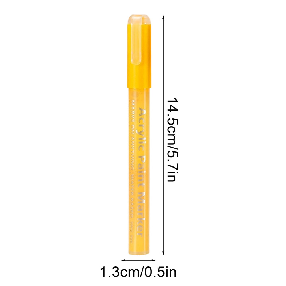Nail Art Polish Pens, Acrylic Paint Pen, Nail Point Graffiti Dotting Pen, Drawing Painting Liner Brush for Nail Art Beauty Adorn Manicure Tools