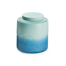 Théière en céramique vintage avec couvercle hermétique, 1,2 L
