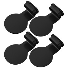 Minkissy Type-C Dust Plugs Black Silicone 4Pcs