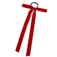 Chouchou à nœud en ruban avec longue queue – 1 pièce