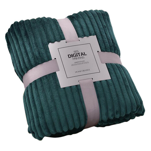 Hugging Blanket Is Suitable For Sofas Beds-blankets Soft And Plush Lightweight(39.4"59",Dark Green)