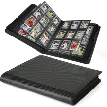 Top-of-the-line loader binder, top-of-the-line loader hard shell, 9 pocket page sleeves that can hold 288 cards