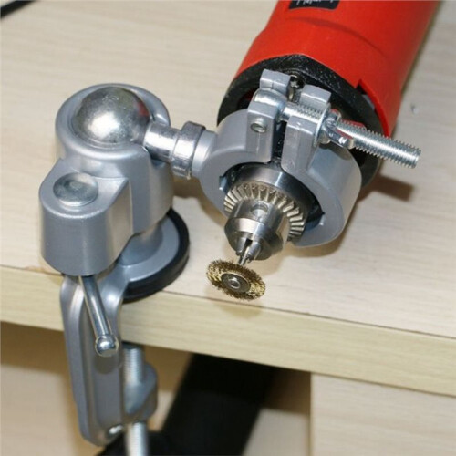 Universal Electric Drill Electric Grinder Bracket, Rotating Vise Adjustable Multifunctional Electric Drill Fixed Vise 2