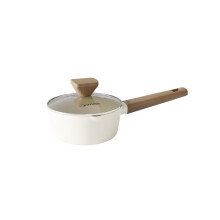 Cacerola antiadherente de 16 cm, aluminio reciclado, apta para inducción