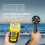 BTMETER Digital Anemometer, HVAC Tachometer, Wind Speed Meter, Measures Wind Speed Flow Temperature Air Flow Velocity CFM 5