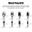 26pcs Drill Bit Set 260x170x65mm Plastic Box 4