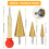 26pcs Drill Bit Set 260x170x65mm Plastic Box 5