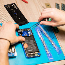 8 Pieces Precision Soldering Tweezer ESD Anti-Static Industrial Electronic Tweezers Tool Set for Jewelry Makeing