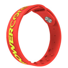 Sports Performance Wristband, Red/Neon, S/M