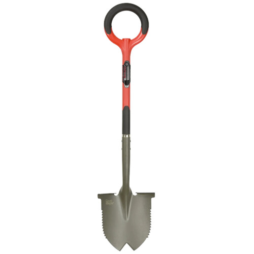 Garden Spade with Edged Blade and Footrest