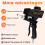 Sandblasting Tool Portable Adjustable 90psi Handheld Pneumatic Blasting Tool Set Small Sand Blasting Machine 6
