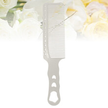 Witte harskam, duurzaam en lichtgewicht, ideaal voor het knippen van je haar en dagelijkse haarverzorging.