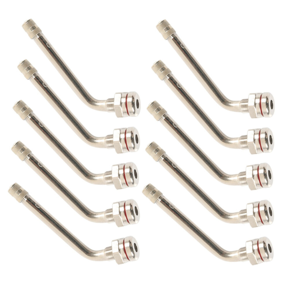 10Pack 120 Degree Angled Tire Valves Stems Copper Replacement Tr545d For 22.5" 24.5" Commercial Vehicle Wheels 9551475099194