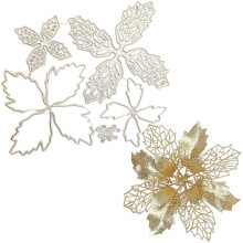 Stanzformen für Metall mit Spitzenrand und Blumenrahmen zum Scrapbooking, Scrapbooking-Vorlage, Papierbastelschablonen, Stanzformen