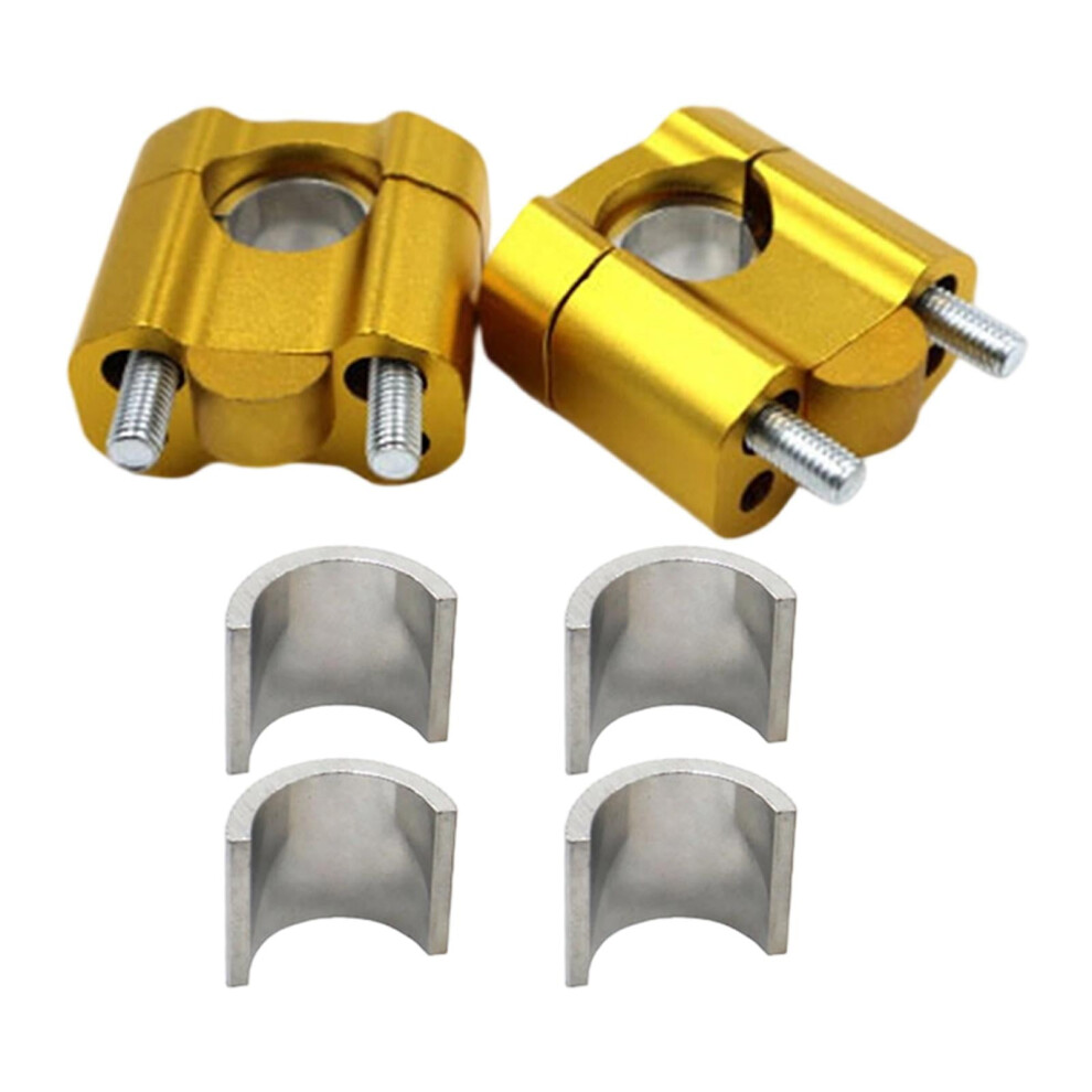 Motorcycle Handlebar Risers Aluminum Alloy 2 Pieces 974856923175