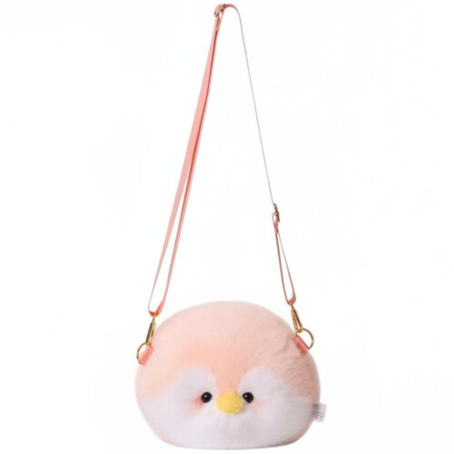 Τσάντα ώμου Penguin Crossbody με βελούδινο πορτοφόλι ώμου, μικρή τσάντα χειρός με