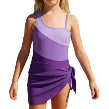 Badeanzug Mädchen Einteiliger Badeanzug Mädchen Schnelltrocknender Kinderbikini Bademode Sommer 17-18 Jahre