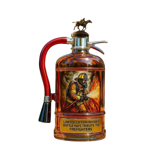 Πυροσβεστήρας 10oz Ποτήρια Ουίσκι Μπουκάλι Novalty Ουίσκι Καράφα Διακοσμήσεις