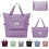 Sac de sport extensible et imperméable violet (1 pièce) 1