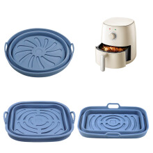 Air Fryer Baking Tray C – Silicone Heat-Resistant Liner, Food-Grade, Durable, 1pc