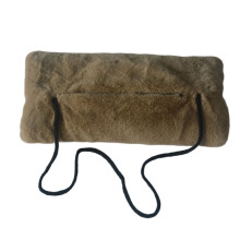 Chlpaté plyšové chrániče rúk pre dospelých, unisex, zahusťovacie chrániče rúk z umelej kožušiny, zimné, vonkajšie, bežné nosenie,