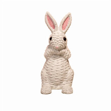 Figurine de lapin en résine, décoration de printemps et de Pâques, 1 pièce