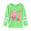 Gestreiftes Langarm-Pullover-Shirt für Mädchen – Lässiges Frühlingsoberteil 1