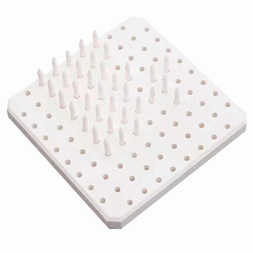 Kiln Stilts Ceramic Support Pad 60-Pin White