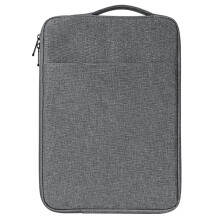 Laptop Sleeve for 13-13.9Inch, Double Compartment High Capacity Computer Storage Bag Shockproof Water Resistant Design