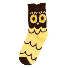 Niedliche Baumwollsocken, weiche und bequeme mittelhohe Socken für Damen, lässige Alltagssocken, kaffeefarben, Einheitsgröße