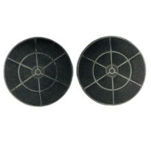 Filtro de carvão ativado de reposição para coifa de cozinha de 500 CFM, para instalação sob armário ou com painel de vidro (pacote com 2)
