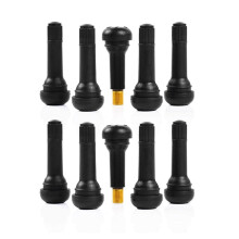 Car Tire valve TR 413 /414 *-In Tire Valve Stems Short Black Rubber
