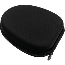 Étui pour casque Pekkaxy, étui rigide noir pour casque audio, sac de protection universel compatible avec de nombreux modèles de casques audio