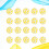 20Pcs Party Paper Plates Multi Color Fruit Design Premium Tableware 11