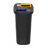 Recycling Bin with Dual Compartments, 90L Capacity 4