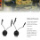 2PCS Nylon Headset Adapter Arc Rail Black 75g 3