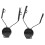 2PCS Nylon Headset Adapter Arc Rail Black 75g 11