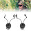 2PCS Nylon Headset Adapter Arc Rail Black 75g 15
